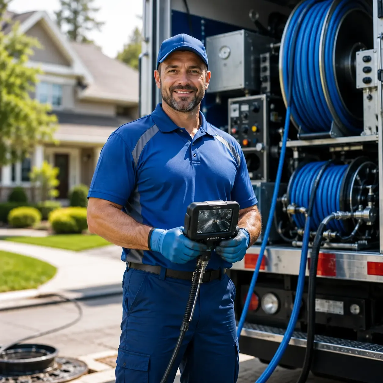 Local outdoor drain cleaning specialists in Floral, AR